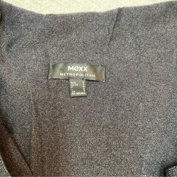 MEXX Grey Sleelveless Dress Reversible Knit Size S - Picture 8 of 10